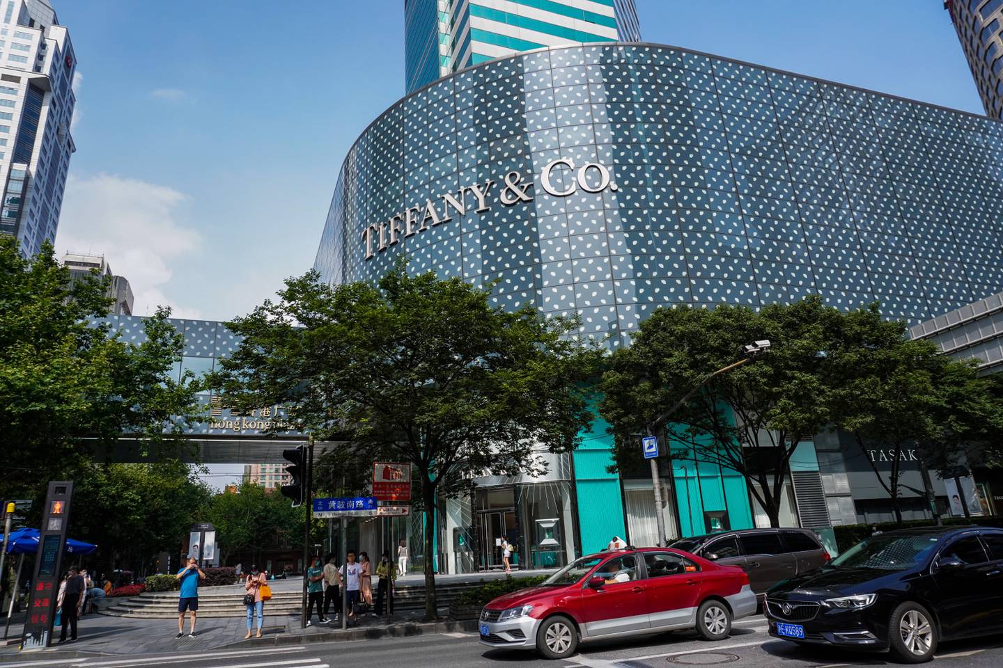 Tiffany & Co store in Shanghai, China