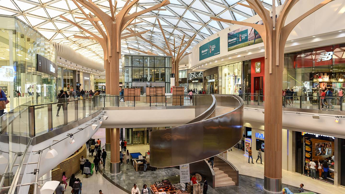 Mall in Johannesburg, South Africa