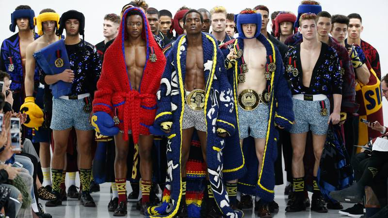 At the London Men's Shows, Protection and Escape from Darkness