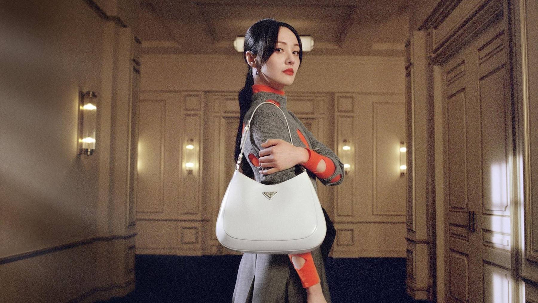 Actress Zheng Shuang in Prada's latest Chinese New Year campaign.
