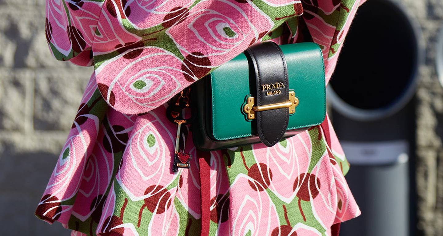 Prada Cahier leather belt bag | Source: Shutterstock