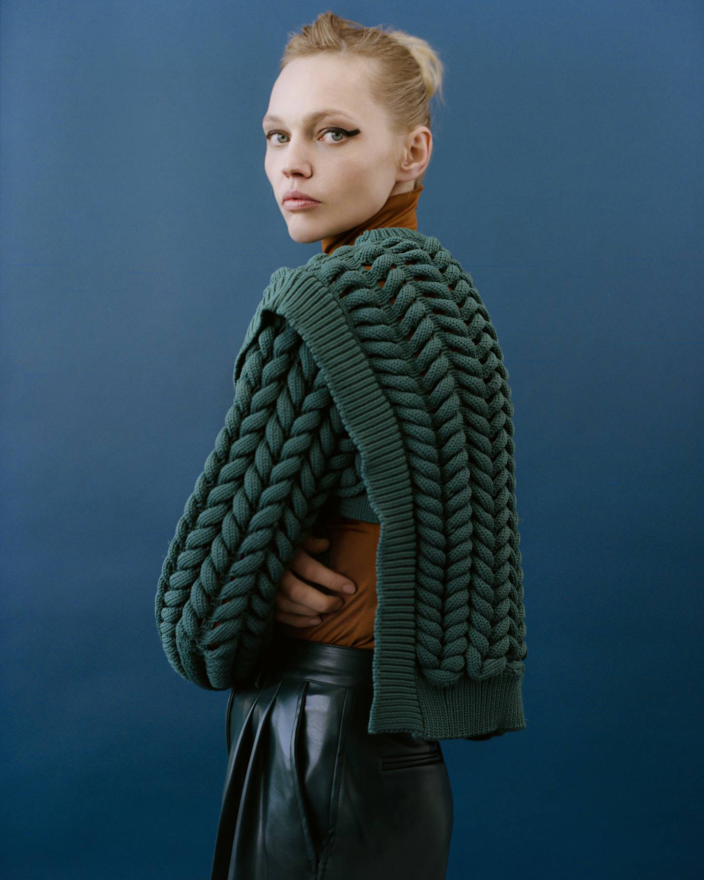 The fall/winter 2022 collection for Aknvas, the contemporary luxury brand launched in 2019 by knitwear designer Christian Juul Nielson.