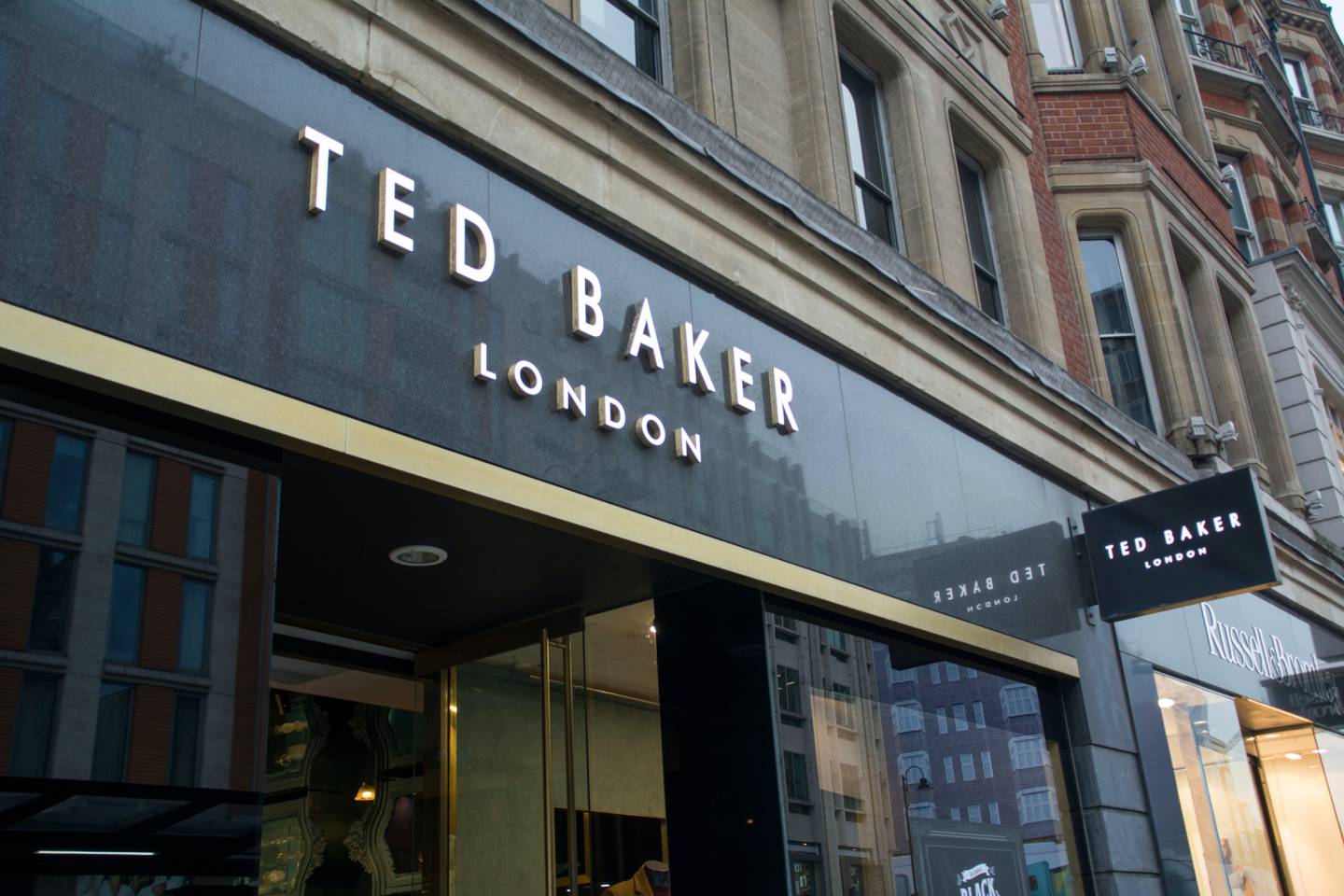 Ted Baker store in Knightsbridge.