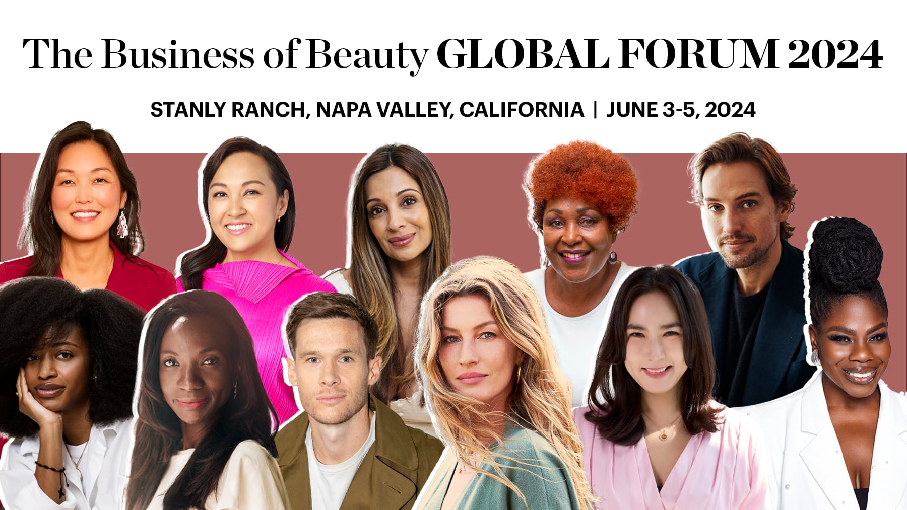 Gisele Bündchen, Heela Yang and Danessa Myricks Join The Business of Beauty Global Forum 2024