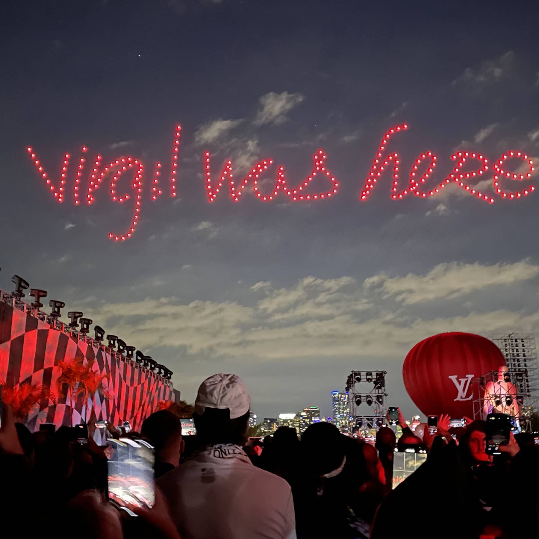 Virgil Abloh Show for Louis Vuitton in Miami Was a Memorial and