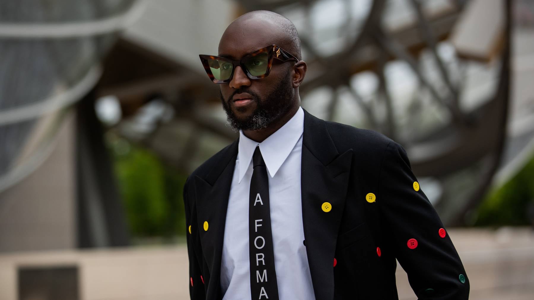 Designer Virgil Abloh has died after a private battle with cancer. Getty Images.