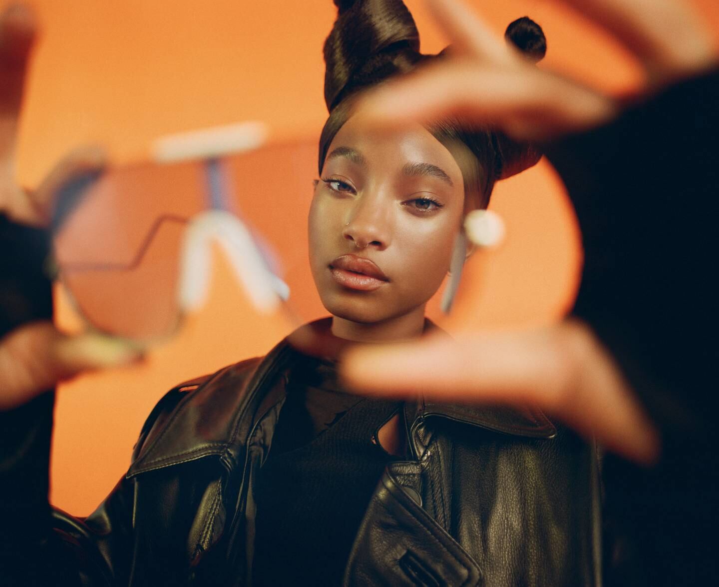 Willow Smith is both a muse and artistic collaborator for Won Lee's newest venture, an eyewear line. Courtesy.