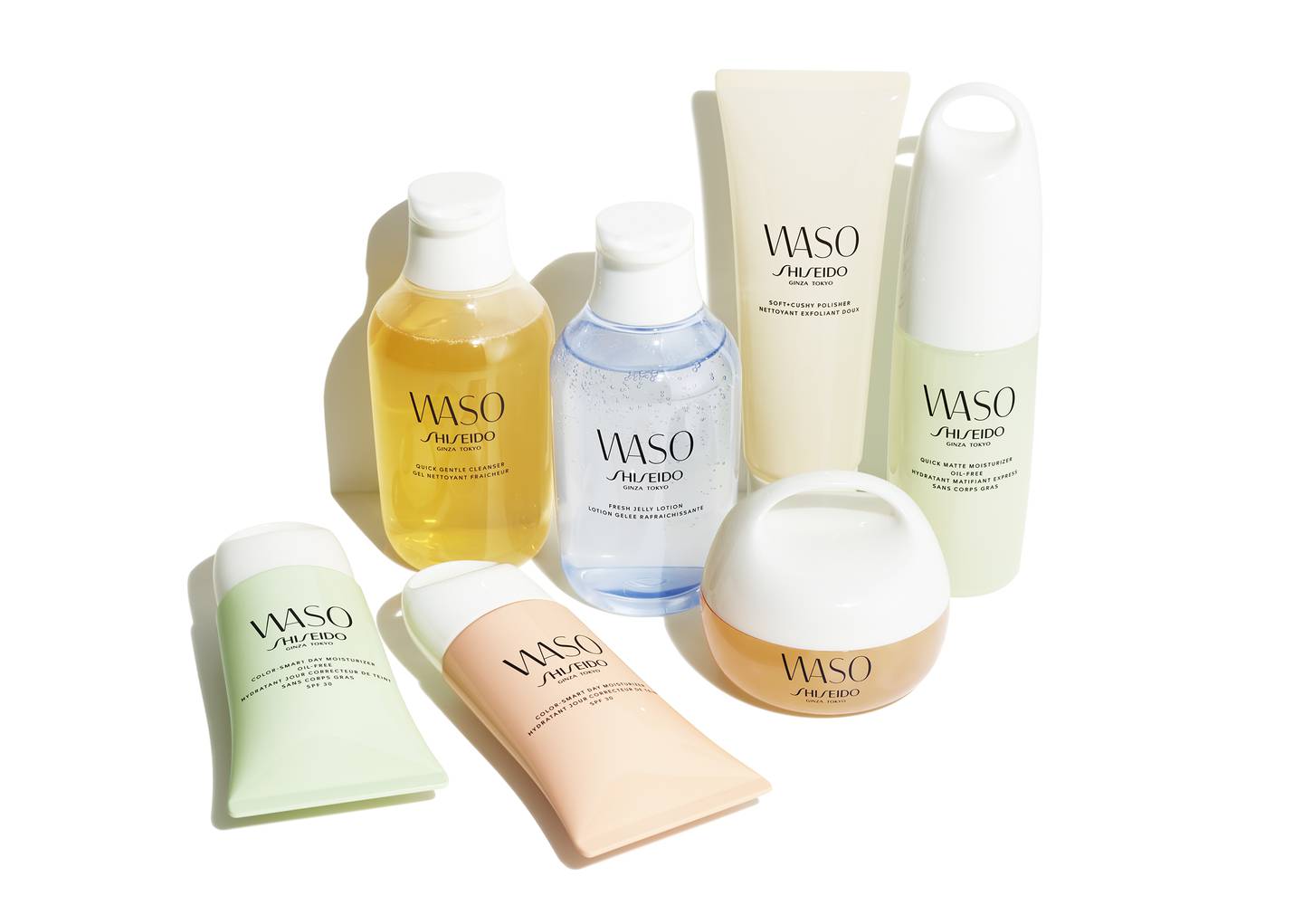 Waso products. Shiseido