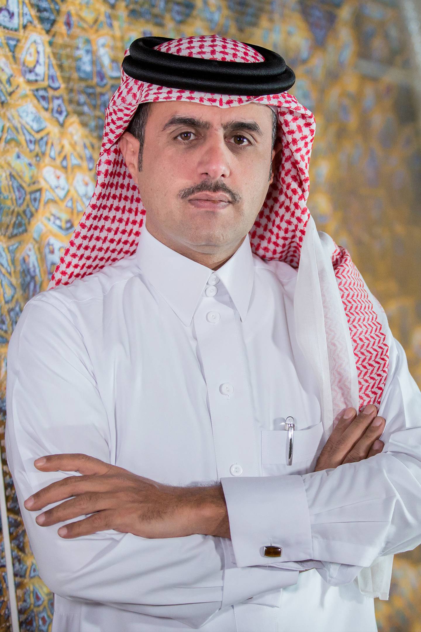 Abdulnasser Gharem is a former lieutenant colonel in the Saudi army, founder of non-profit arts organisation Gharem Studio.