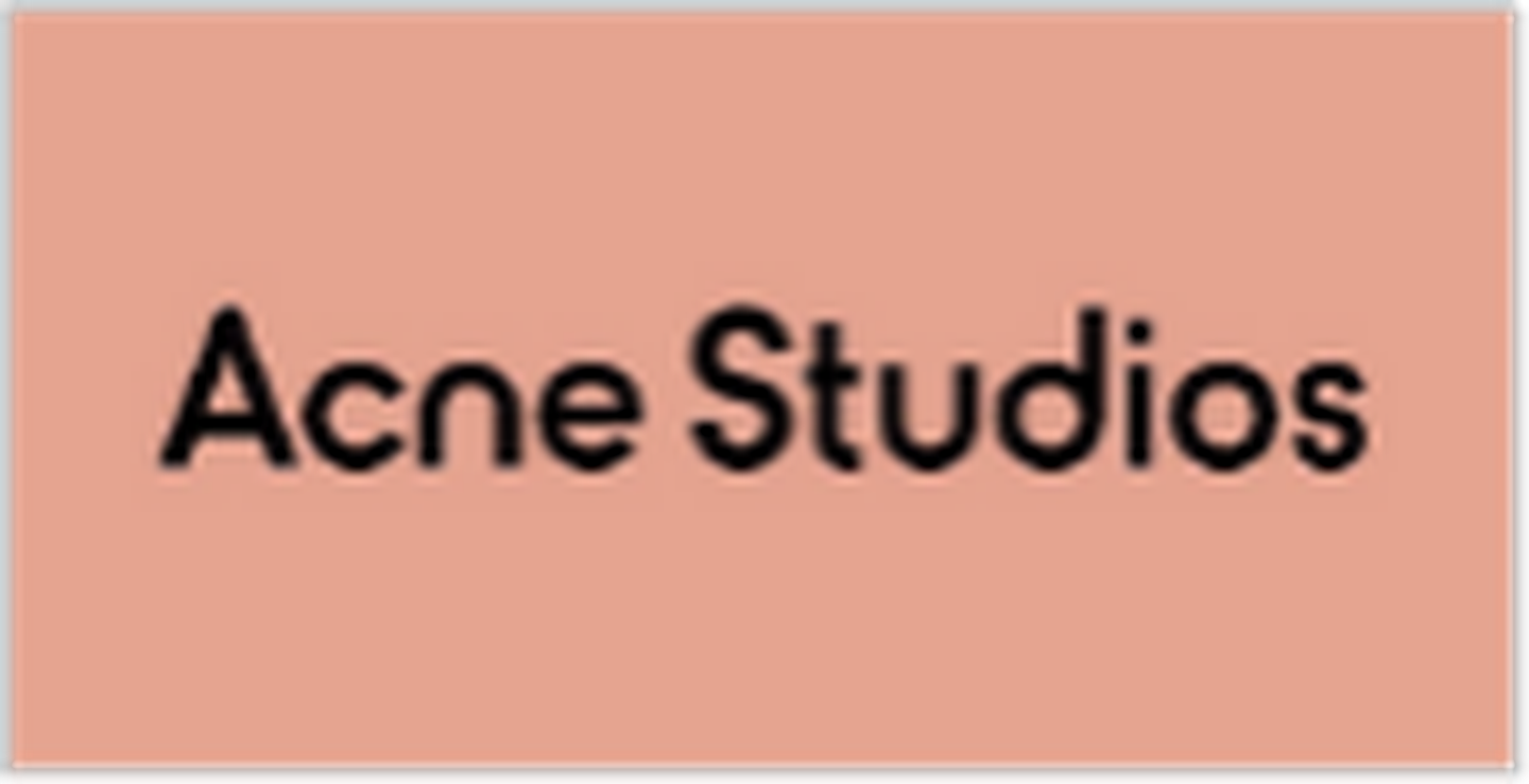 Acne Studios标志