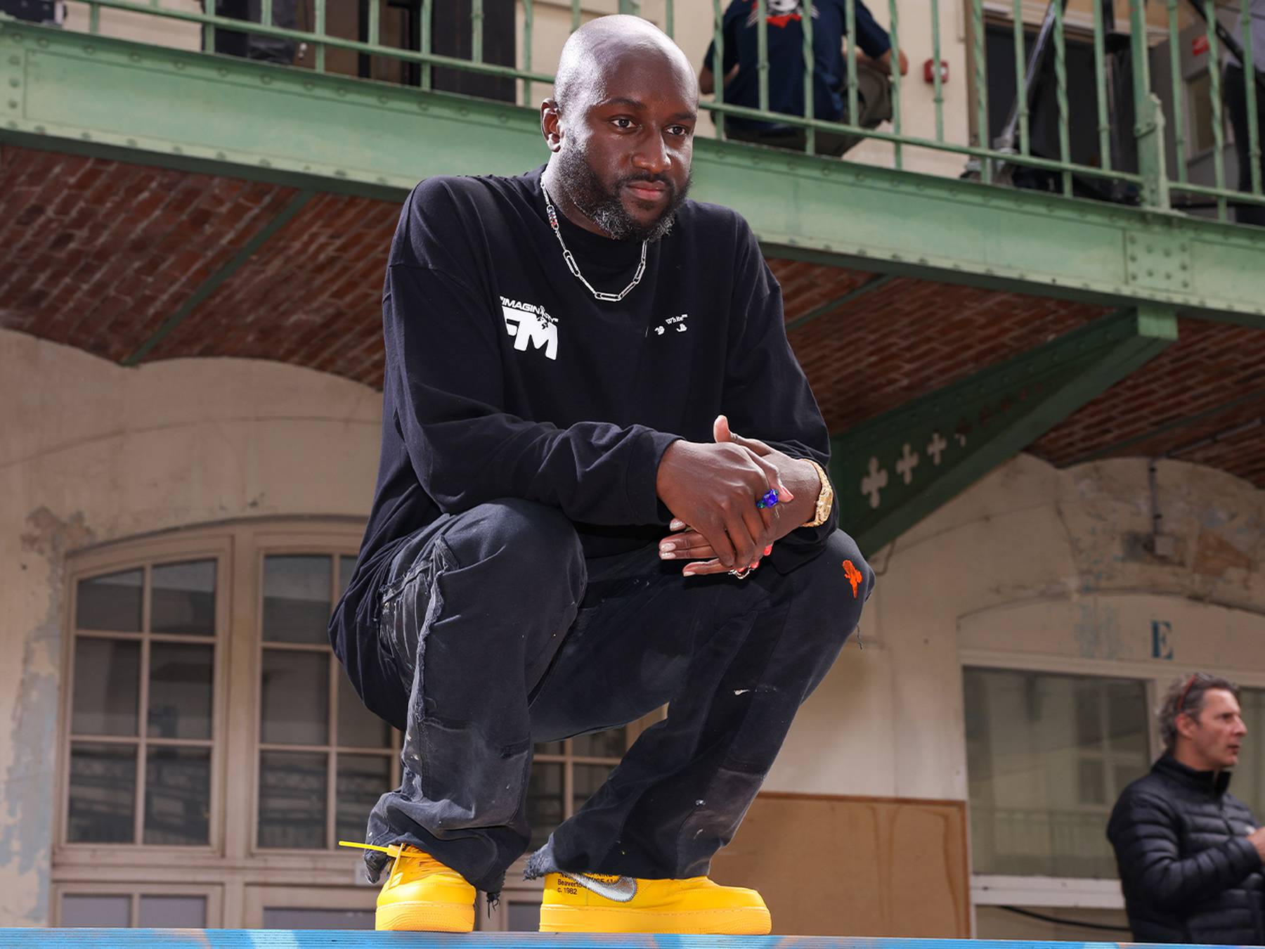 Virgil Abloh's first ever pair of sneakers for Louis Vuitton have been  revealed