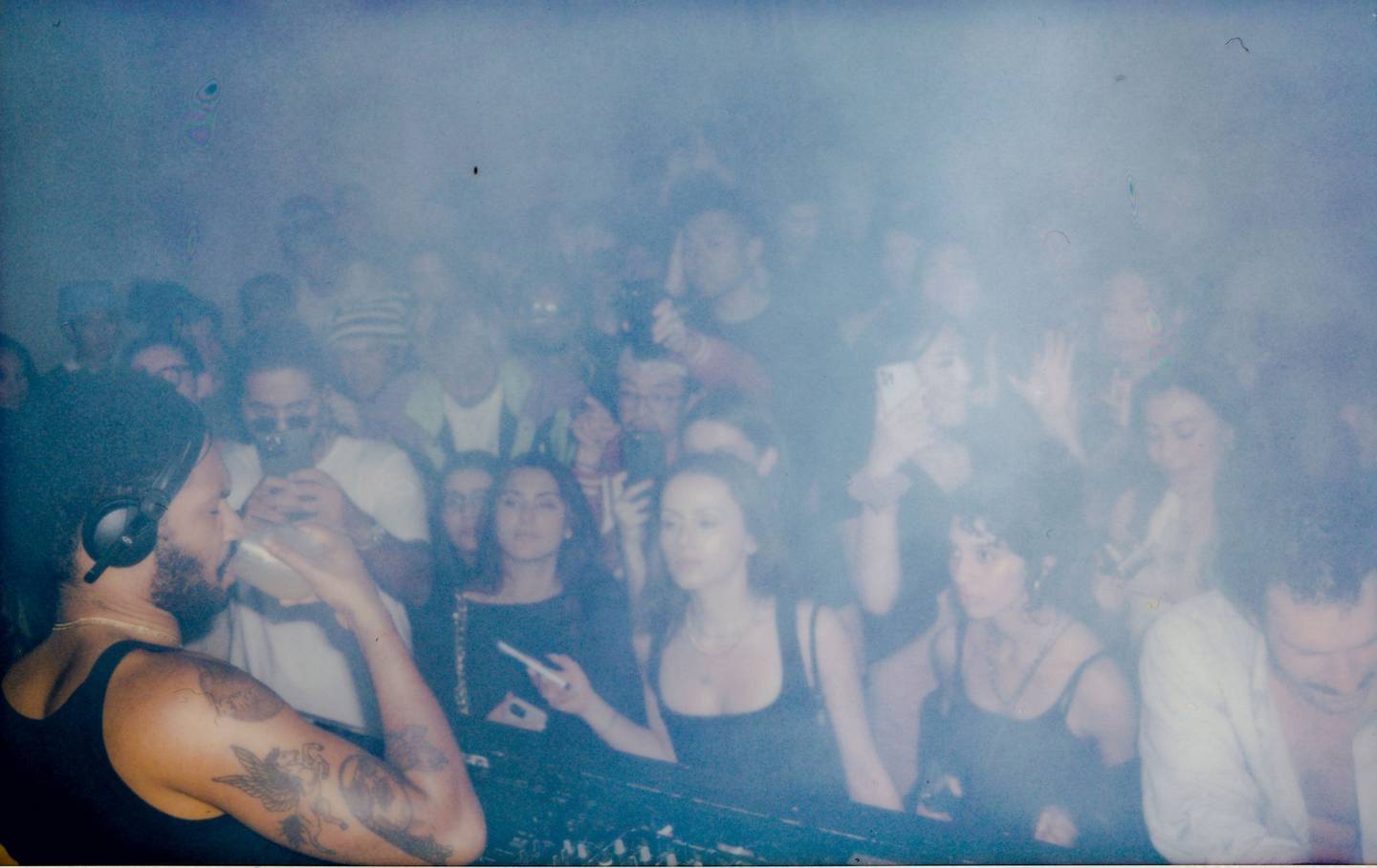 Producer and DJ Kaytranada played for guests at Terminal 27′s opening party.