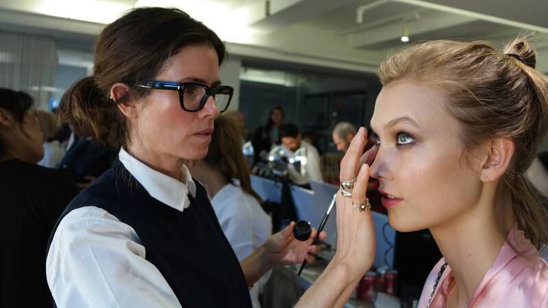 At Fashion Week, Reinventing Backstage Beauty