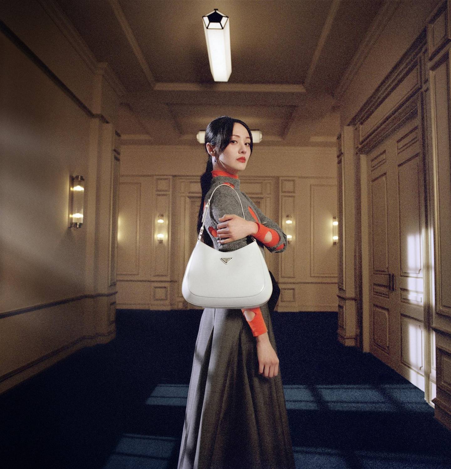 Actress Zheng Shuang in Prada's latest Chinese New Year campaign.