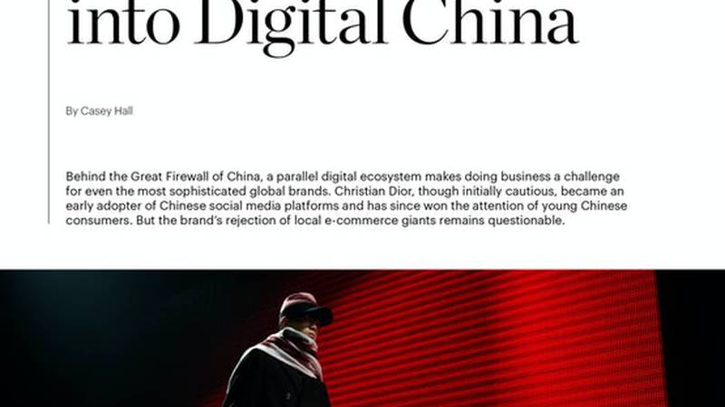 Case Study: How Dior Plugged Into Digital China
