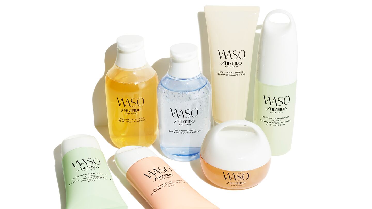 Waso products. Shiseido.
