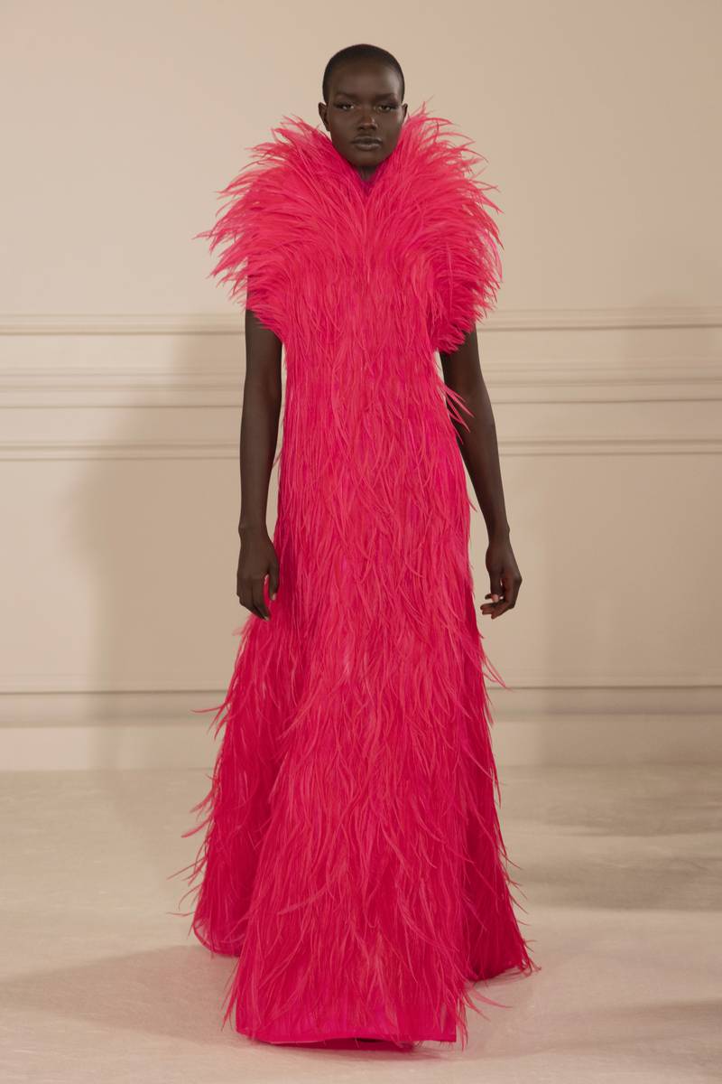 Valentino Spring/Summer 2022 Haute Couture look 55.