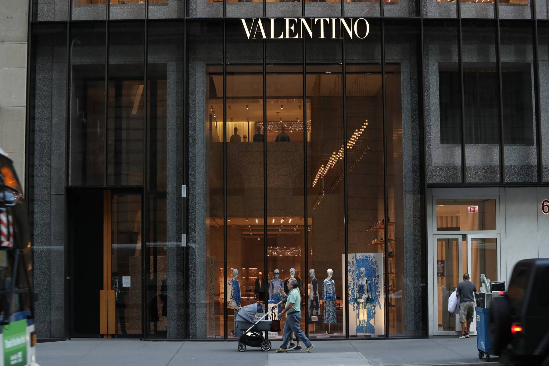The Valentino store on Fifth Avenue in New York City.