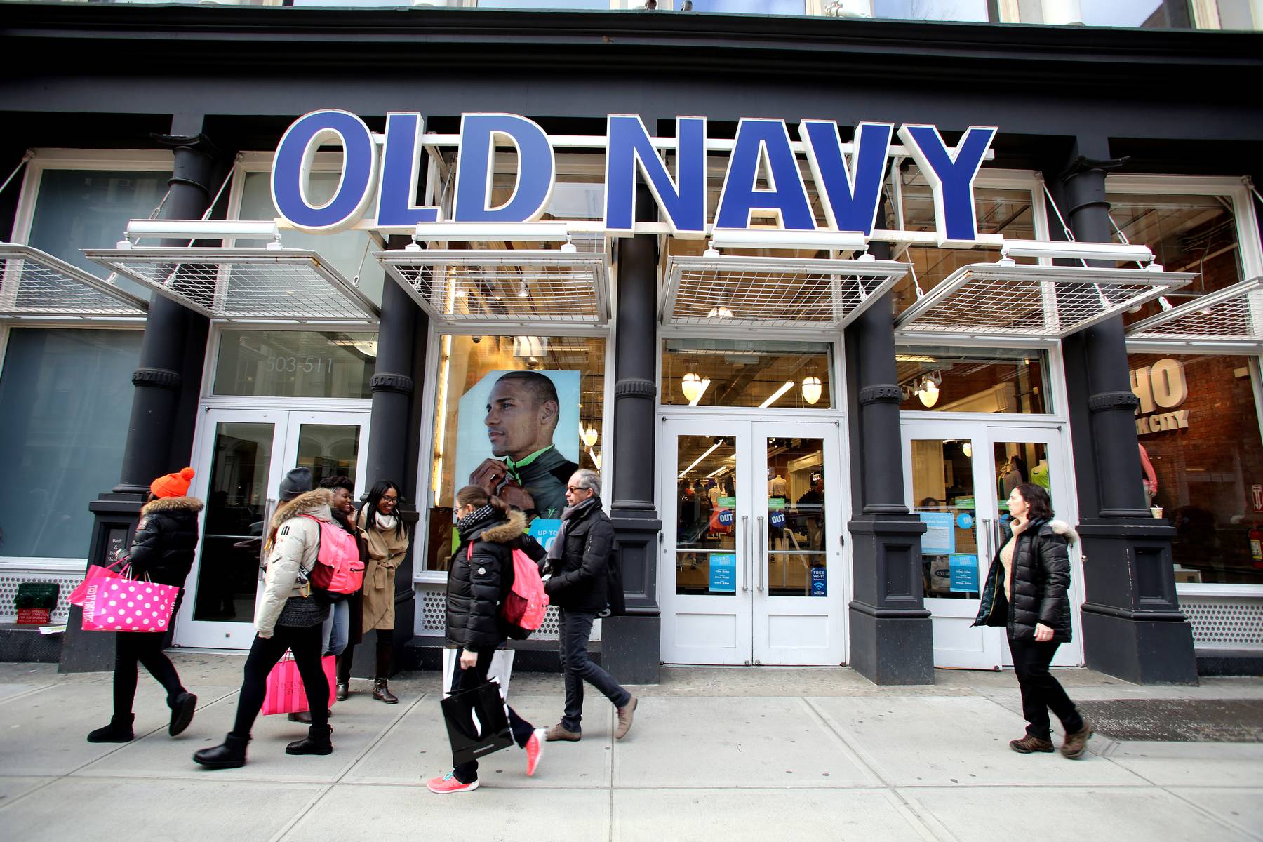 An Old Navy retail location.