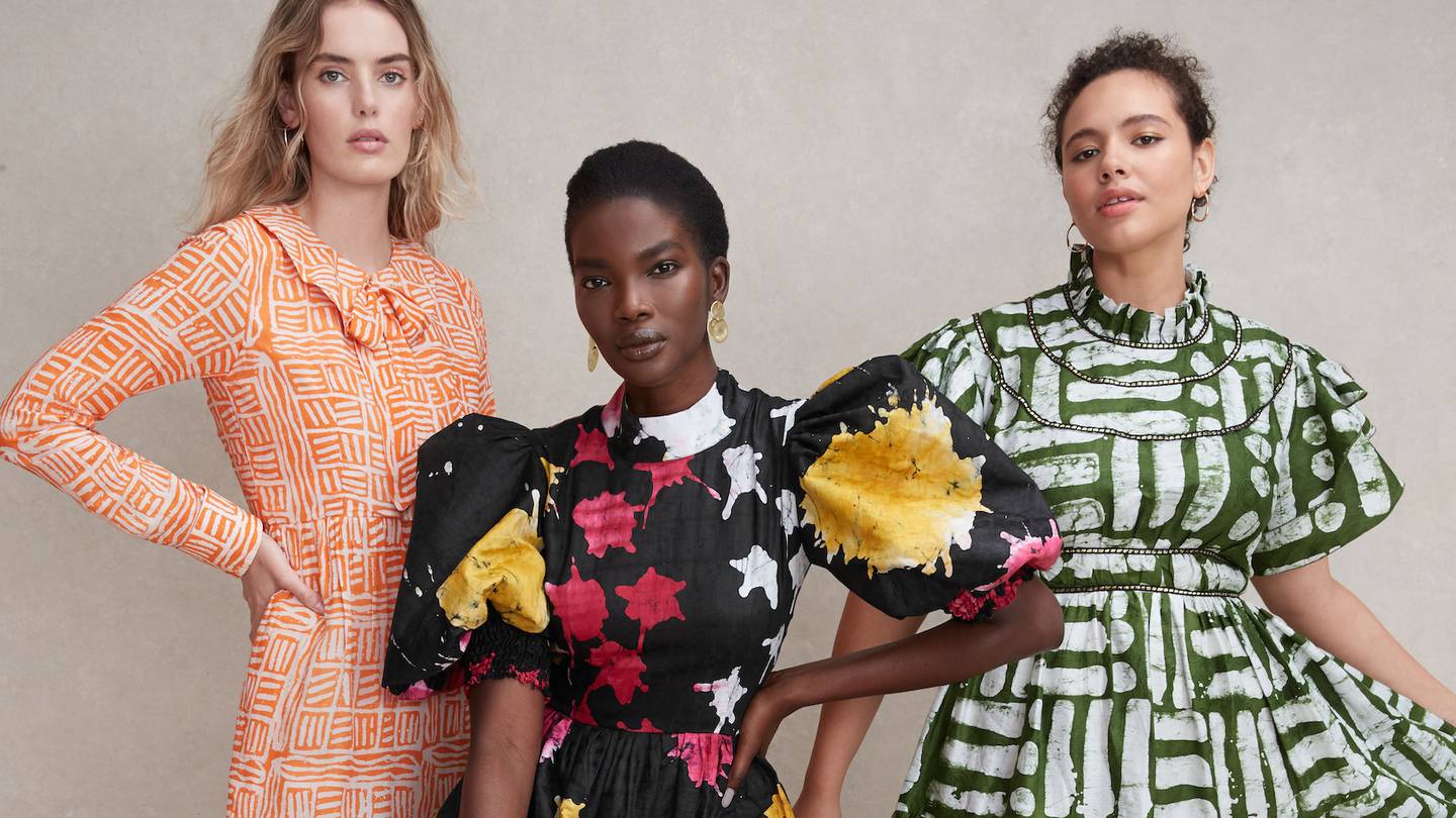 Dresses from Busayo Autumn/Winter 2023 Collection.