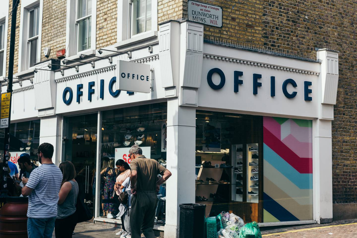 An Office store on London's Portobello Road. Shutterstock.