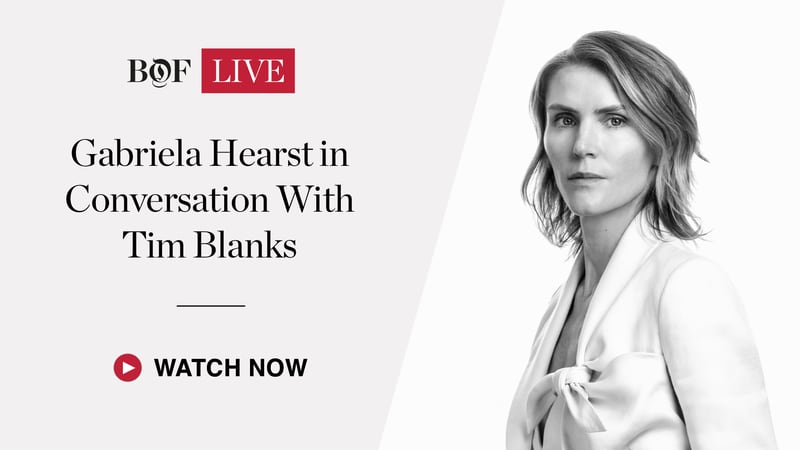BoF LIVE: Gabriela Hearst in Conversation with Tim Blanks