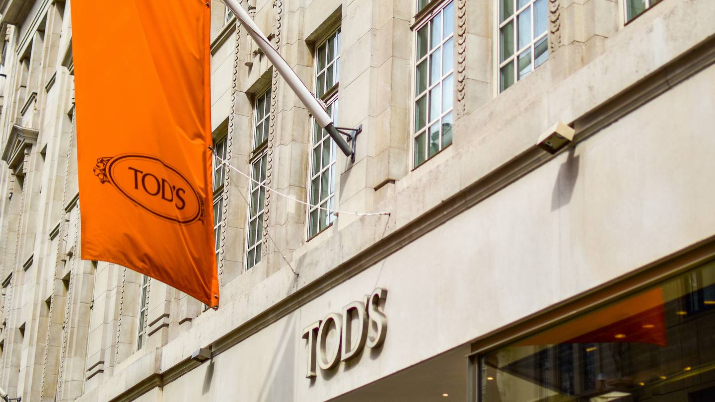 The facade of the Tod's store on Bond Street, London.