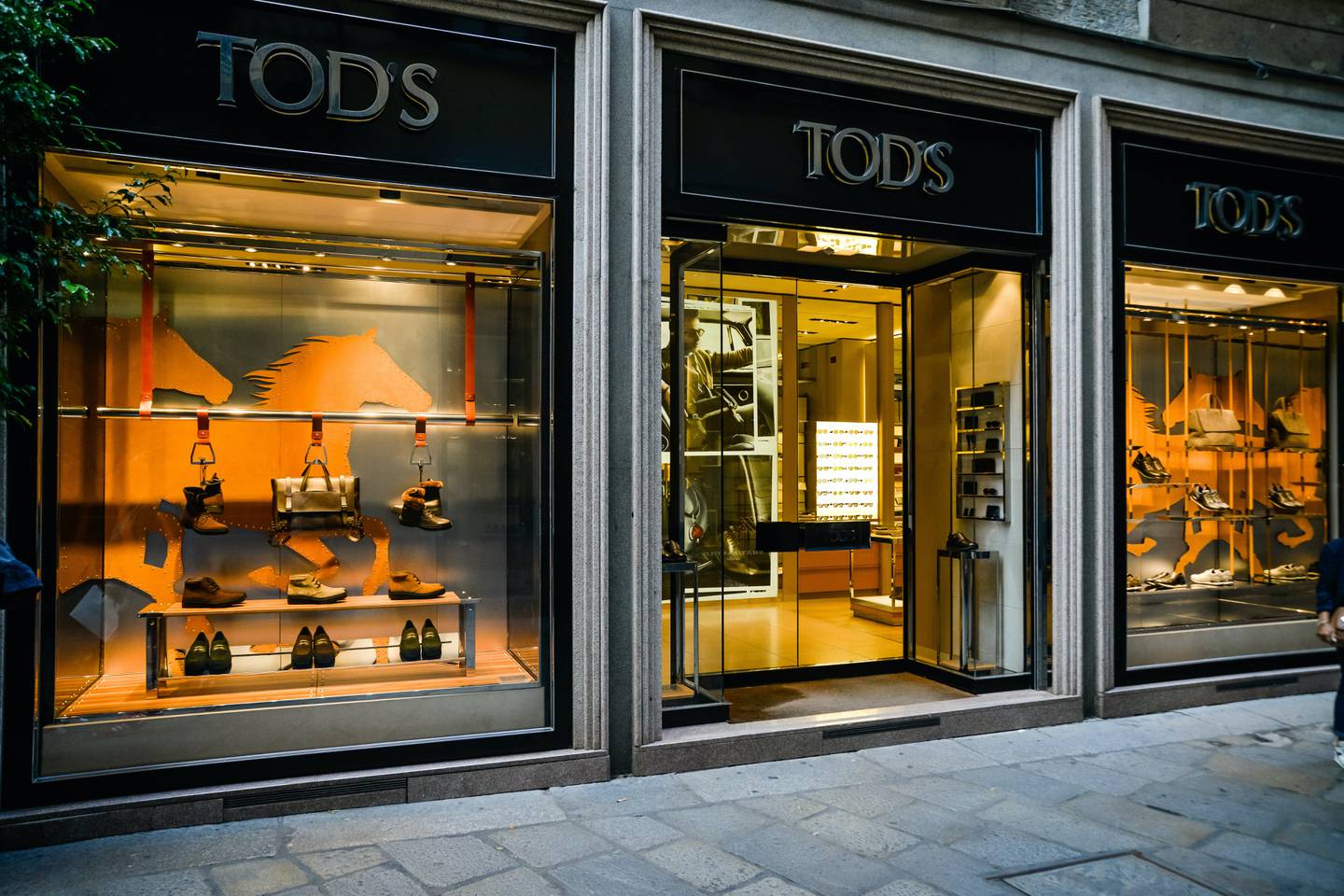 Tod's store in Milan.