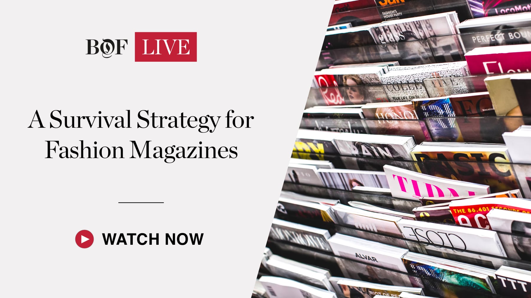 A Survival Strategy for Fashion Magazines