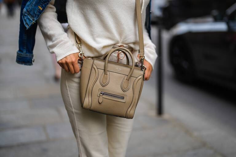 At Celine, Phoebe Philo introduced a wardrobe of foundational classics including bag lines like the Luggage and Classic. Edward Berthelot/Getty Images