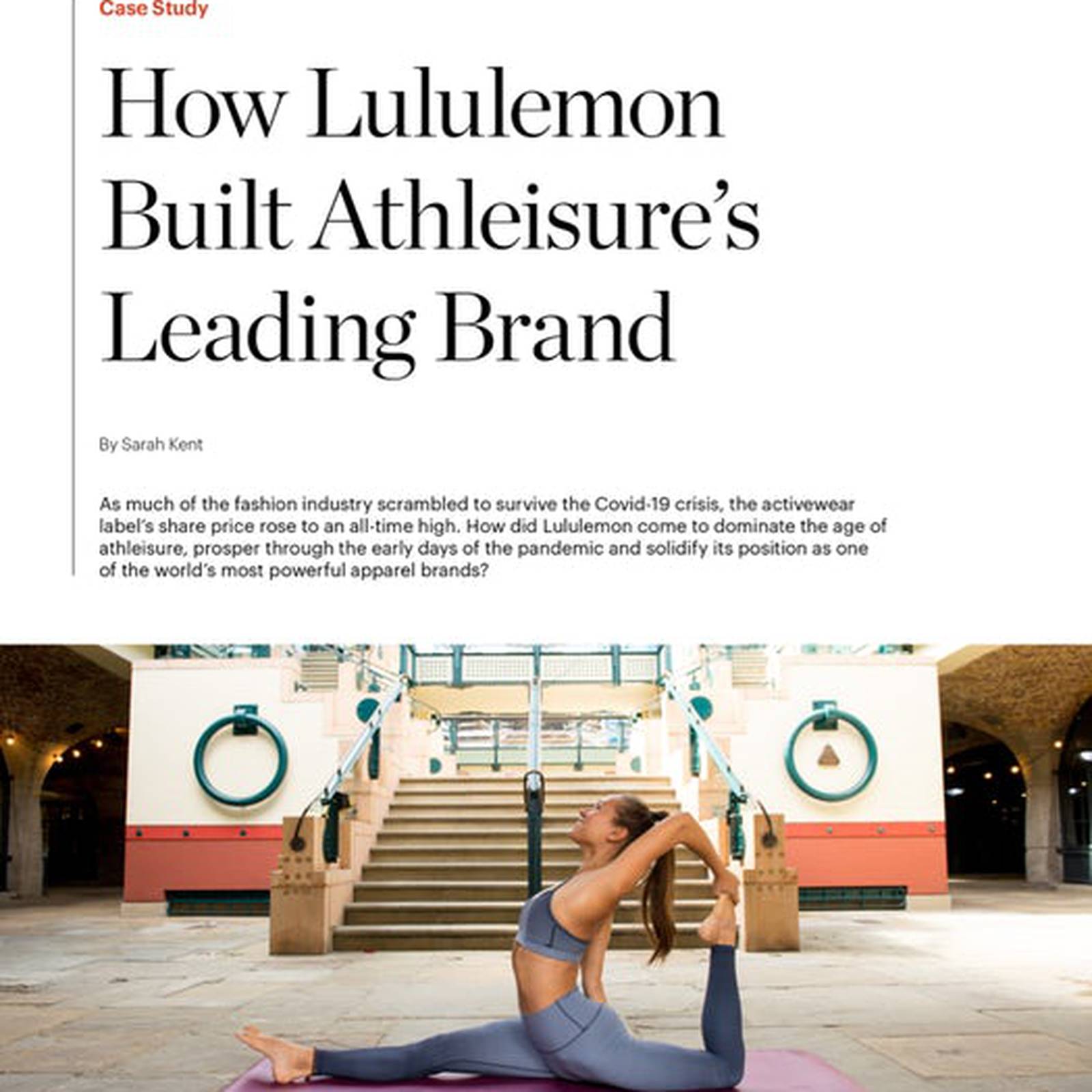 What Factory Makes Lululemon Yoga