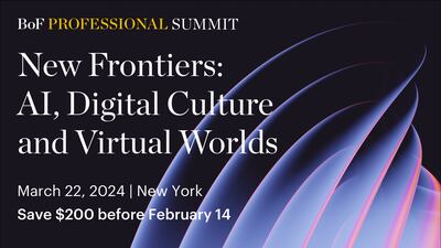 Learn from LVMH, Norma Kamali and Roblox at The BoF Professional Summit 