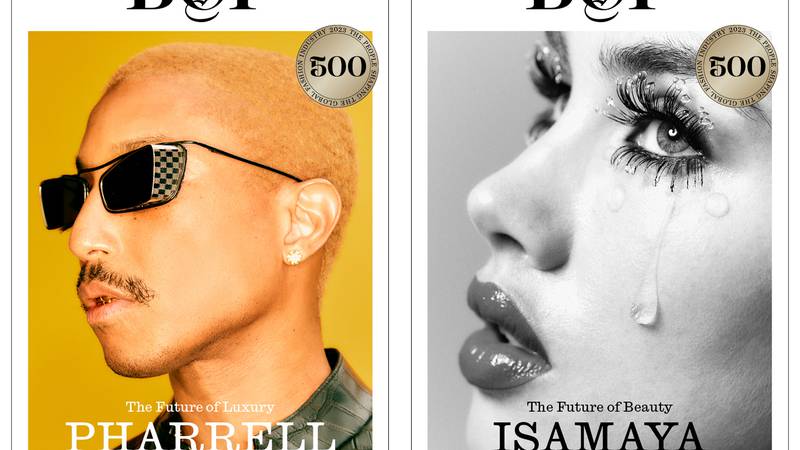 Pharrell Williams, Isamaya Ffrench, Karol G and Lorenzo Bertelli Are This Year’s BoF 500 Cover Stars