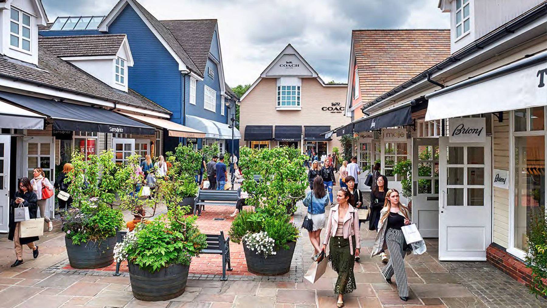 Value Retail's Bicester Shopping Village near Heathrow Airport in the UK.