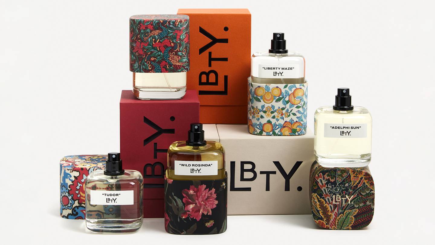 Liberty London's new line of high-end fragrances.