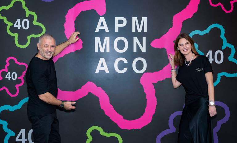 Philippe and Kika Prette, CEO and chief creative officer, respectively, of APM Monaco.