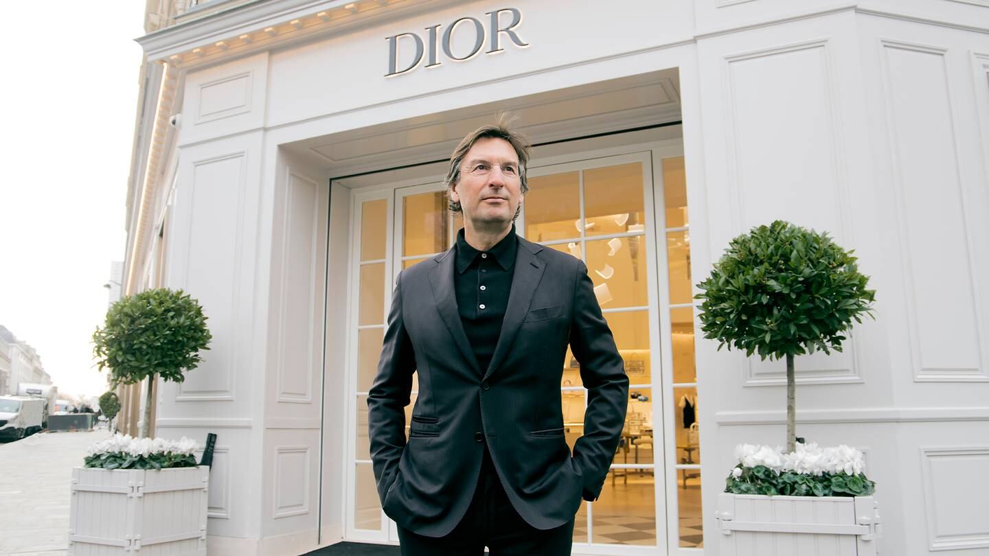 Dior CEO Pietro Beccari.