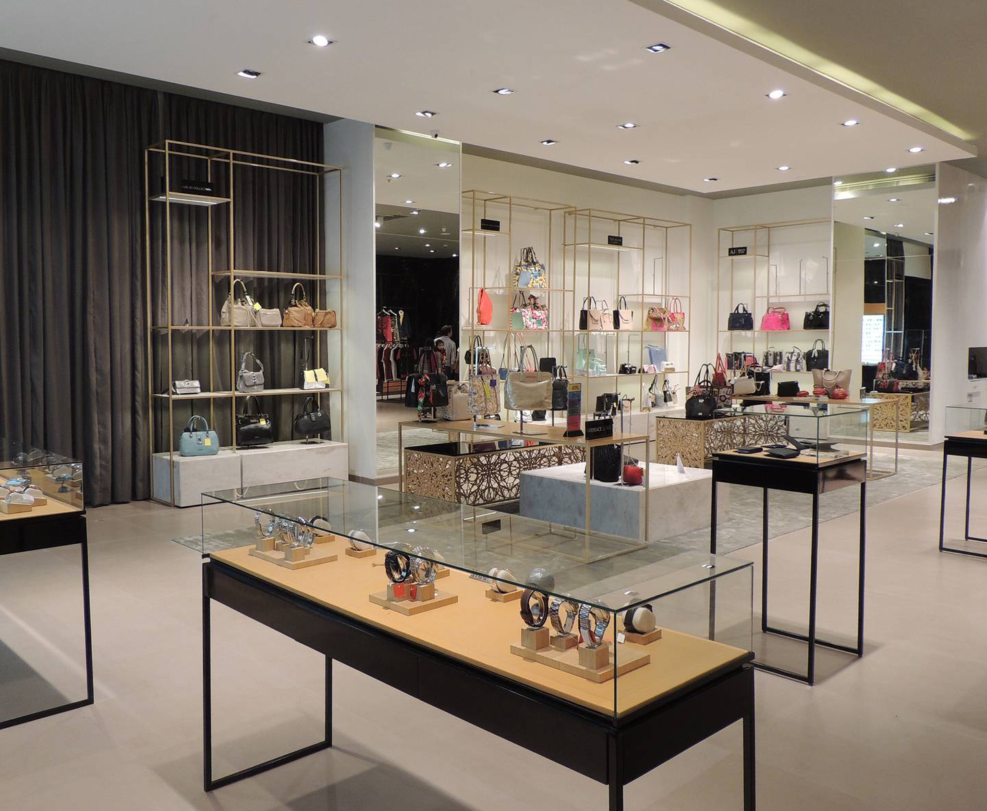 The Collective an Indian multi-brand retail chain owned Aditya Birla Fashion and Retail Ltd which sells labels like Ferragamo and Emporio Armani.