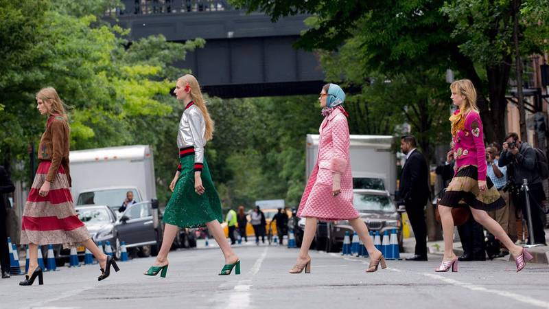The Fashion Flock Descends on New York