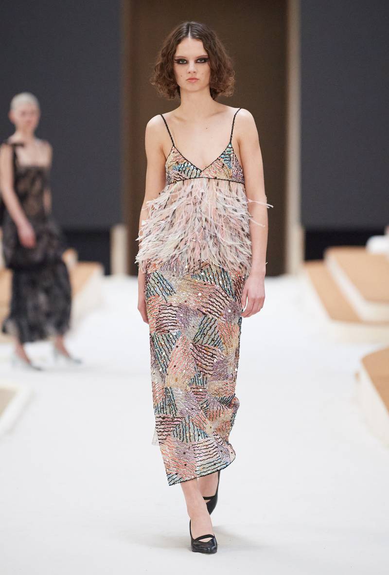 Chanel Spring/Summer 2022 Haute Couture look 35.