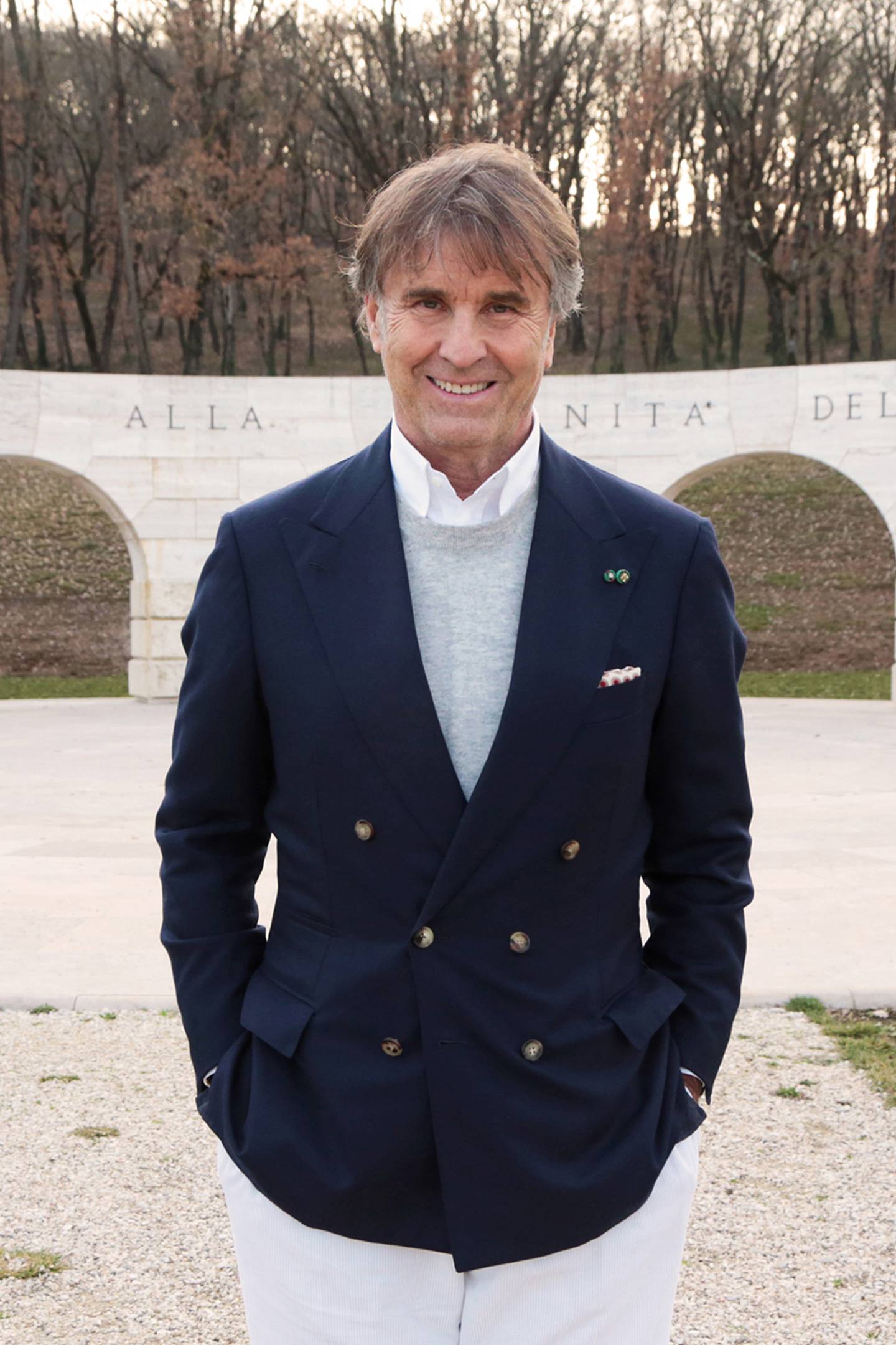 Brunello Cucinelli is executive chairman and creative director of his namesake luxury brand.