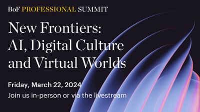 Learn from LVMH, Norma Kamali and Roblox at The BoF Professional Summit 
