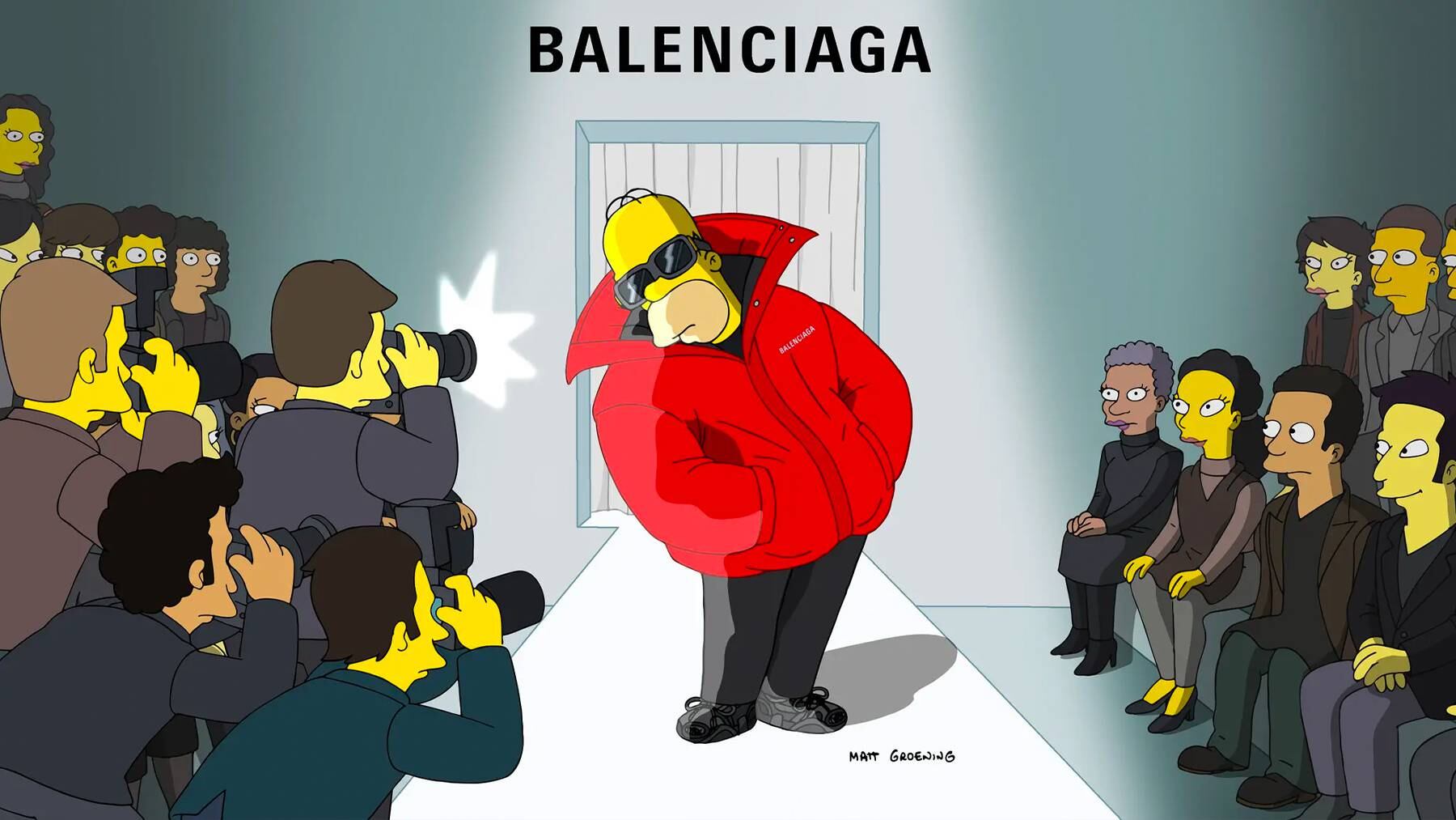 Homer Simpson starred in a Balenciaga-themed episode of The Simpsons that was screened at Paris Fashion Week in 2021.