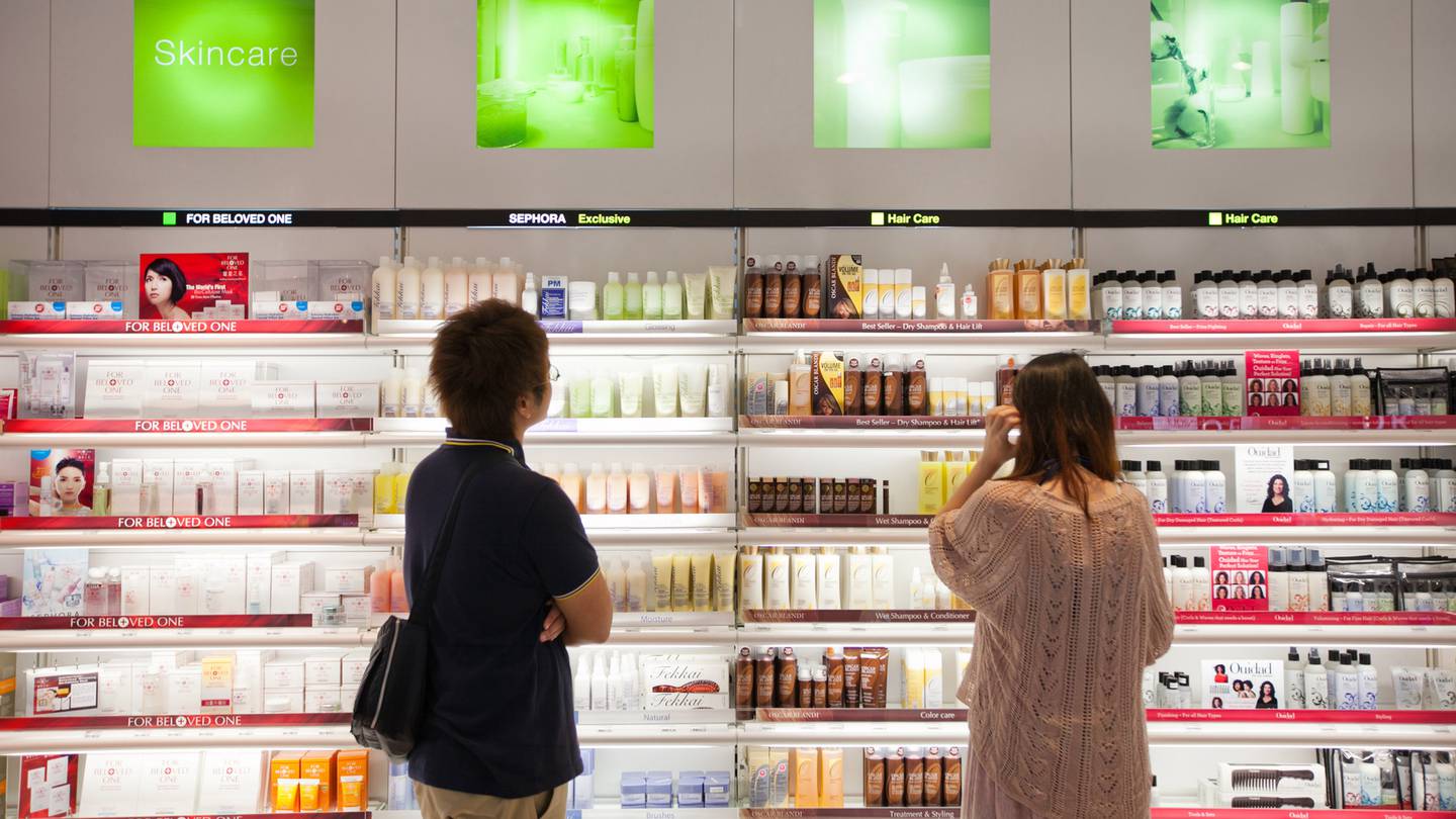 Fragrance and colour cosmetics faced steep declines in 2020, but beauty demand overall remains strong as consumers turn to the “self-care” categories of skincare, haircare and personal care. Getty Images.