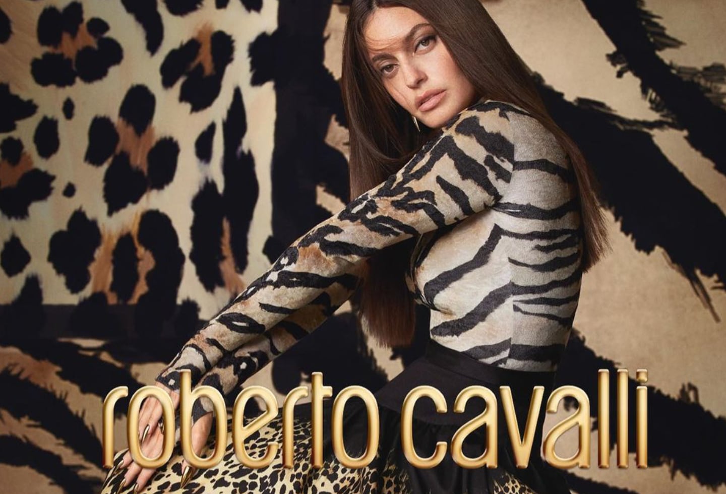 Karen Wazen is fronting a new global fragrance campaign for Roberto Cavalli.