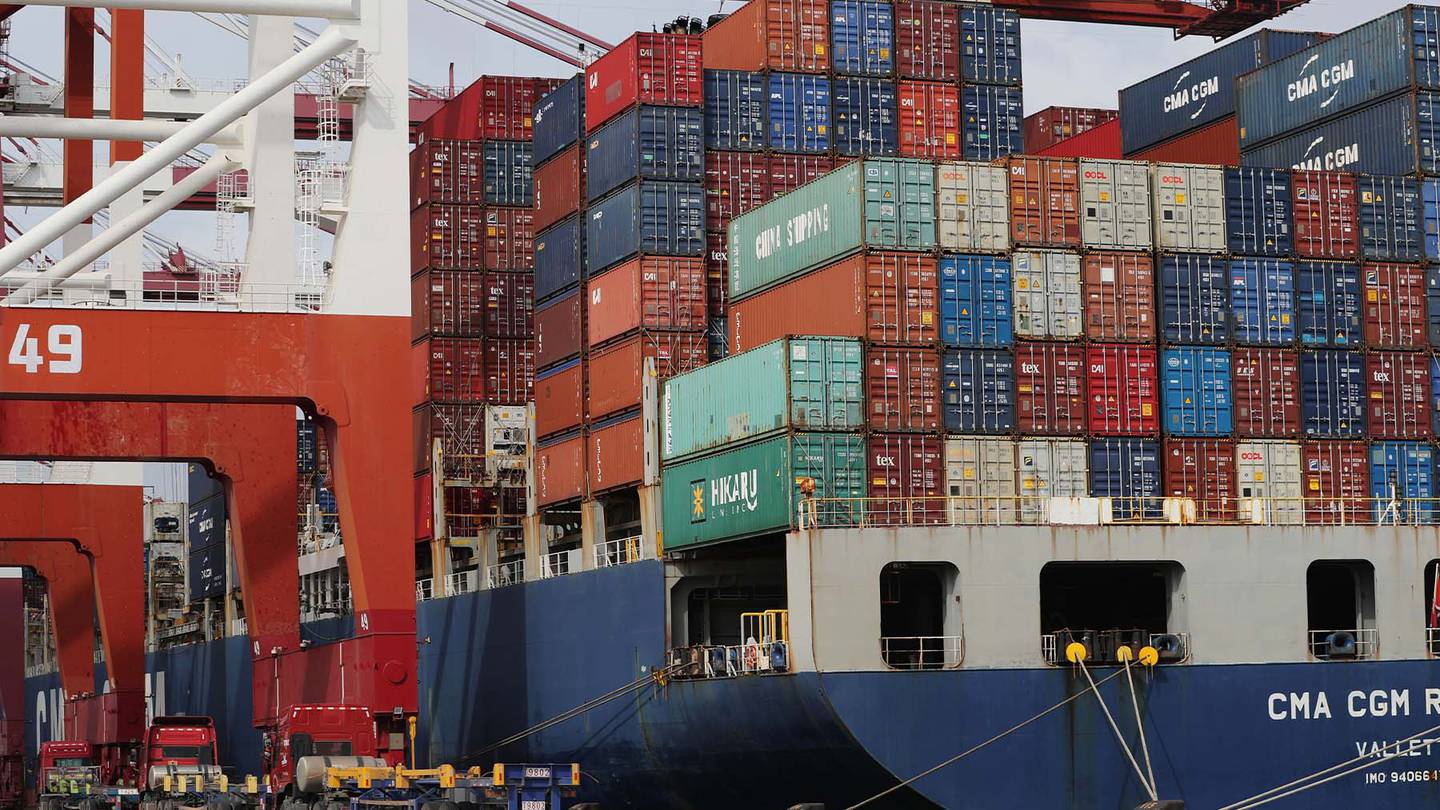China trade surplus tops $80 billion in October. Getty Images.