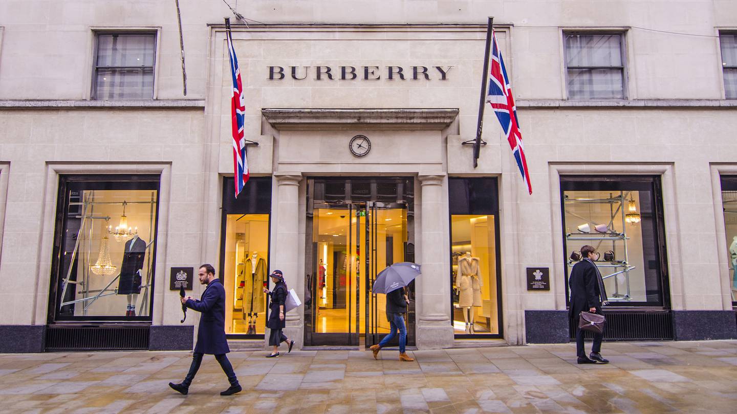 a burberry store