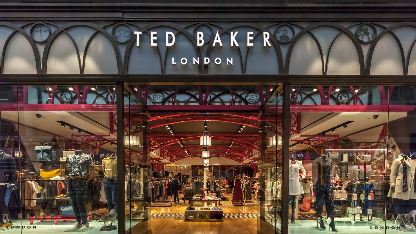 Ted Baker store.