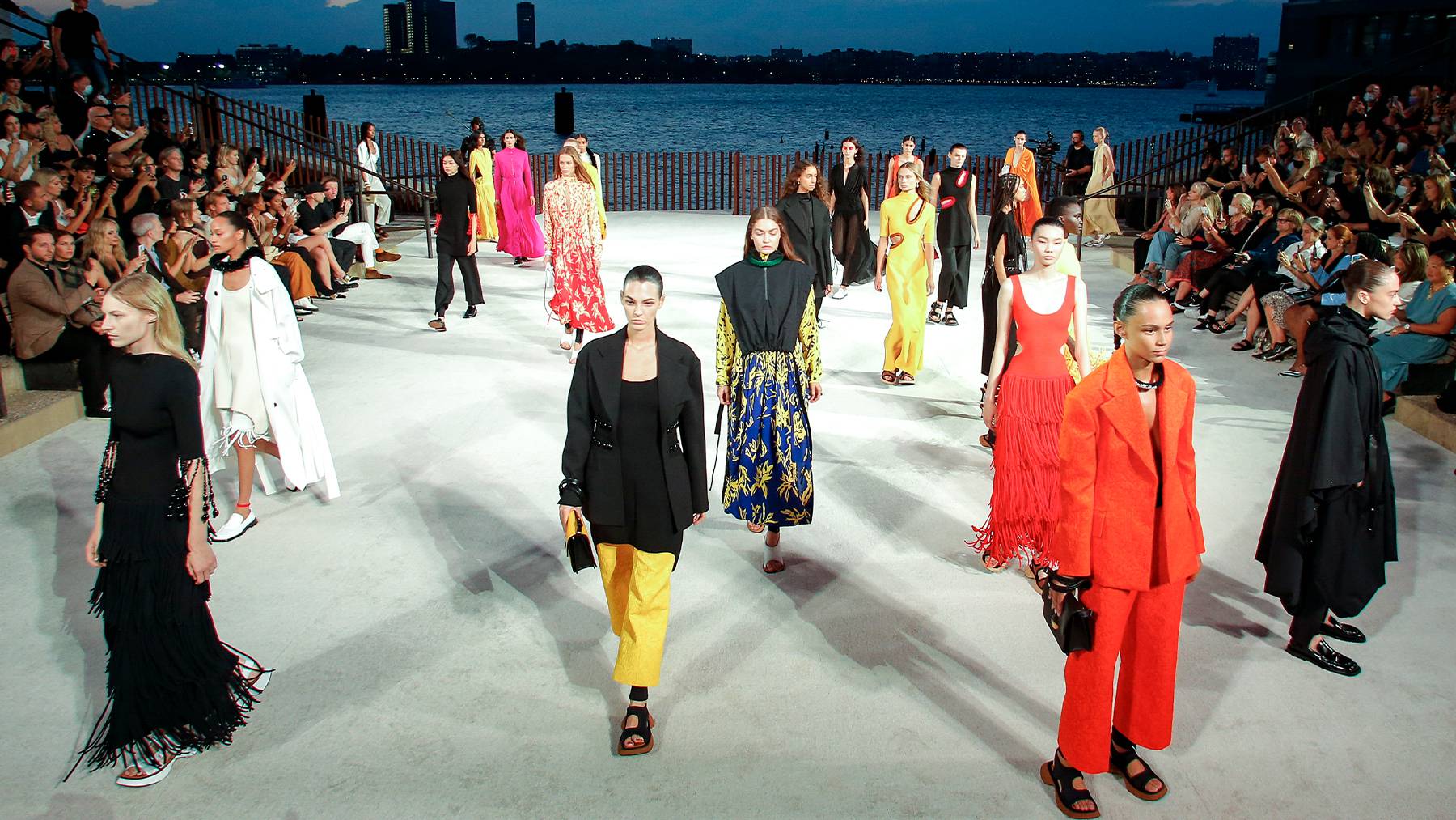 Proenza Schouler Spring/Summer 2022 New York Fashion Week show.