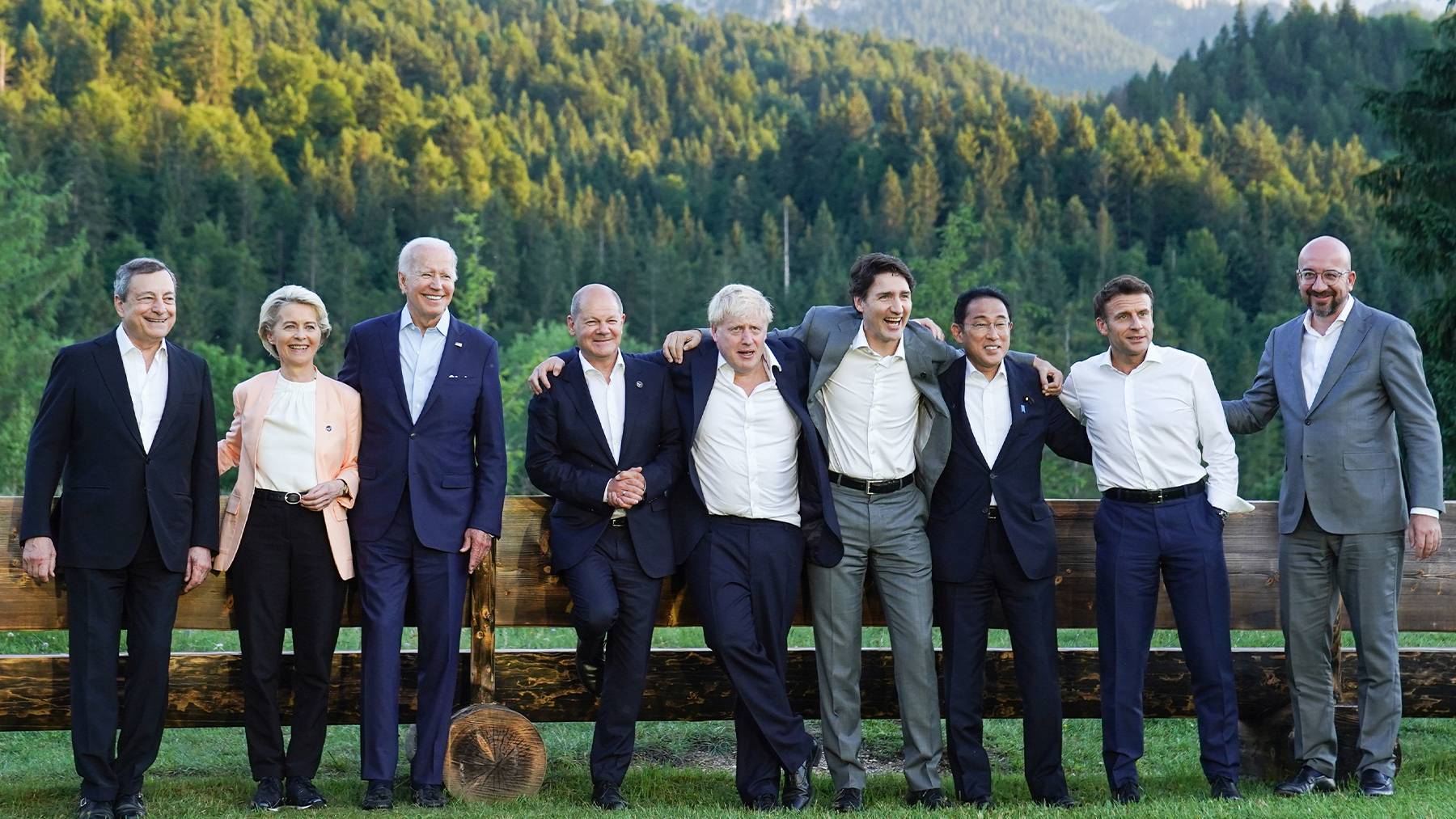 Presidents and prime ministers from the US, Italy, Japan, France, Germany, the UK and the European Union gathered in Bavaria, Germany for the G7 Summit.